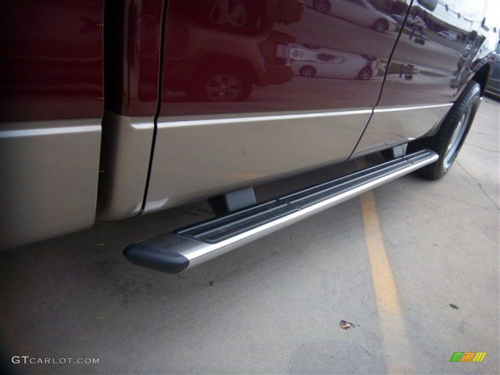 2006 F150 XLT SuperCrew - Dark Toreador Red Metallic / Tan photo #5