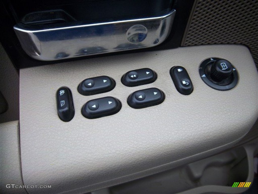 2006 F150 XLT SuperCrew - Dark Toreador Red Metallic / Tan photo #13