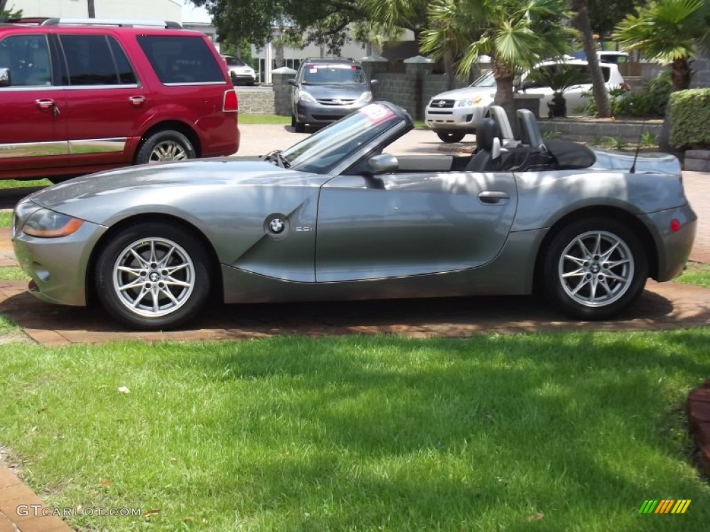 2003 Z4 2.5i Roadster - Sterling Grey Metallic / Black photo #1