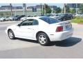 2002 Oxford White Ford Mustang V6 Coupe  photo #7