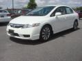 2009 Taffeta White Honda Civic EX Sedan  photo #2