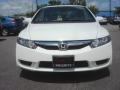 2009 Taffeta White Honda Civic EX Sedan  photo #7