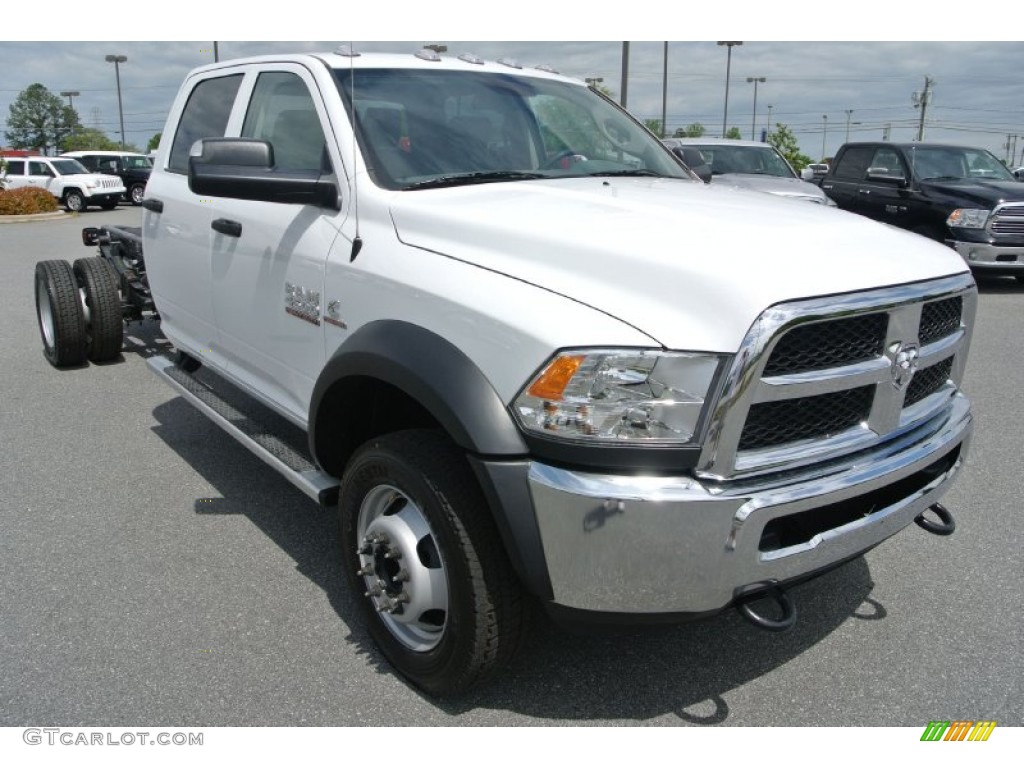 Bright White 2013 Ram 4500 Crew Cab 4x4 Chassis Exterior Photo #80815902