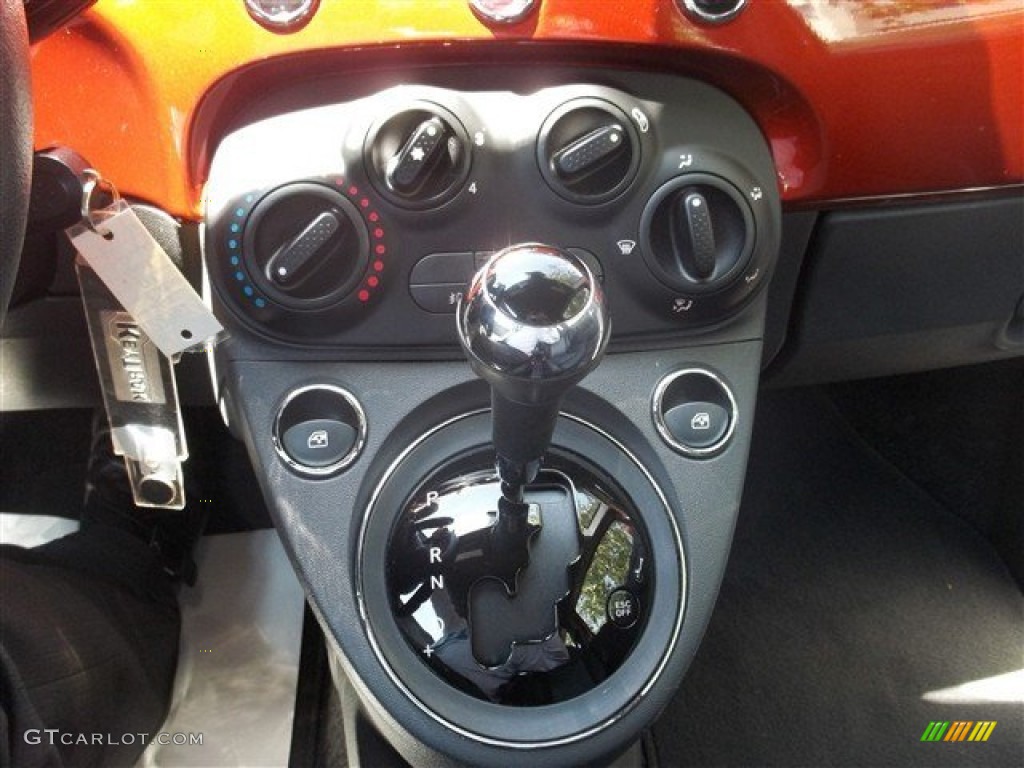 2012 Fiat 500 Sport 6 Speed Auto Stick Automatic Transmission Photo #80817091