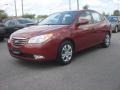 2010 Apple Red Pearl Hyundai Elantra GLS  photo #2