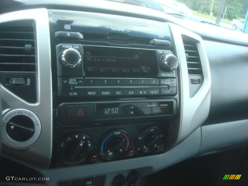 2012 Tacoma V6 SR5 Double Cab 4x4 - Magnetic Gray Mica / Graphite photo #22