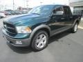 2011 Hunter Green Pearl Dodge Ram 1500 SLT Crew Cab 4x4  photo #3