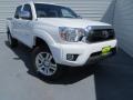 Super White - Tacoma V6 Limited Prerunner Double Cab Photo No. 2