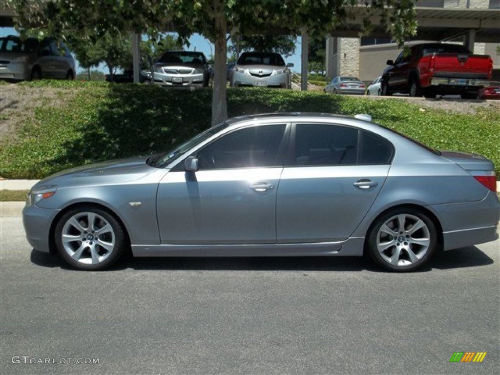 Silver Grey Metallic 2006 BMW 5 Series 550i Sedan Exterior Photo #80820847