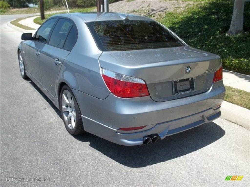 Silver Grey Metallic 2006 BMW 5 Series 550i Sedan Exterior Photo #80820862