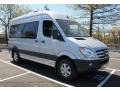 Brilliant Silver Metallic 2013 Mercedes-Benz Sprinter 2500 High Roof Passenger Van Exterior