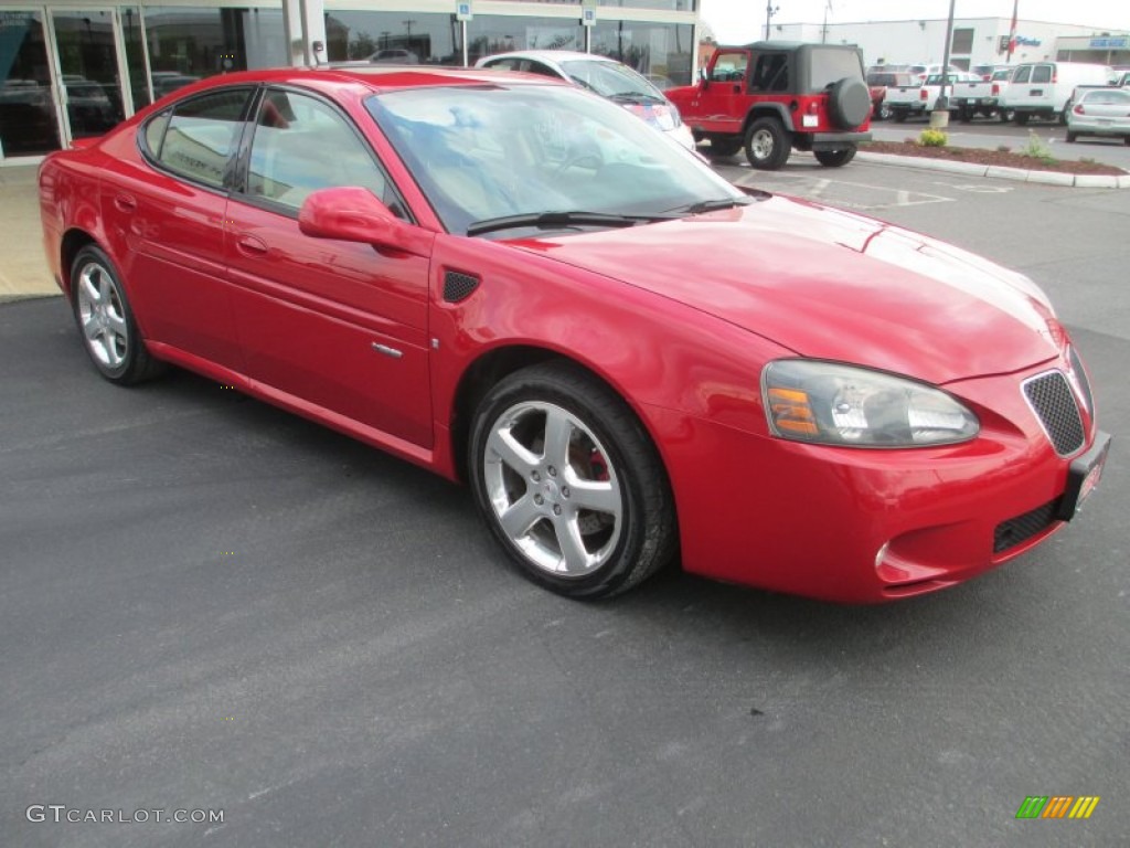 2008 Grand Prix GXP Sedan - Crimson Red / Ebony photo #1