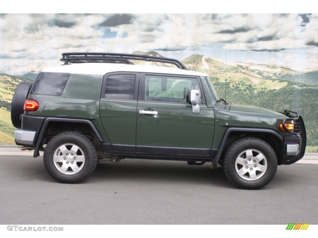 Army Green 2010 Toyota FJ Cruiser 4WD Exterior Photo #80822755