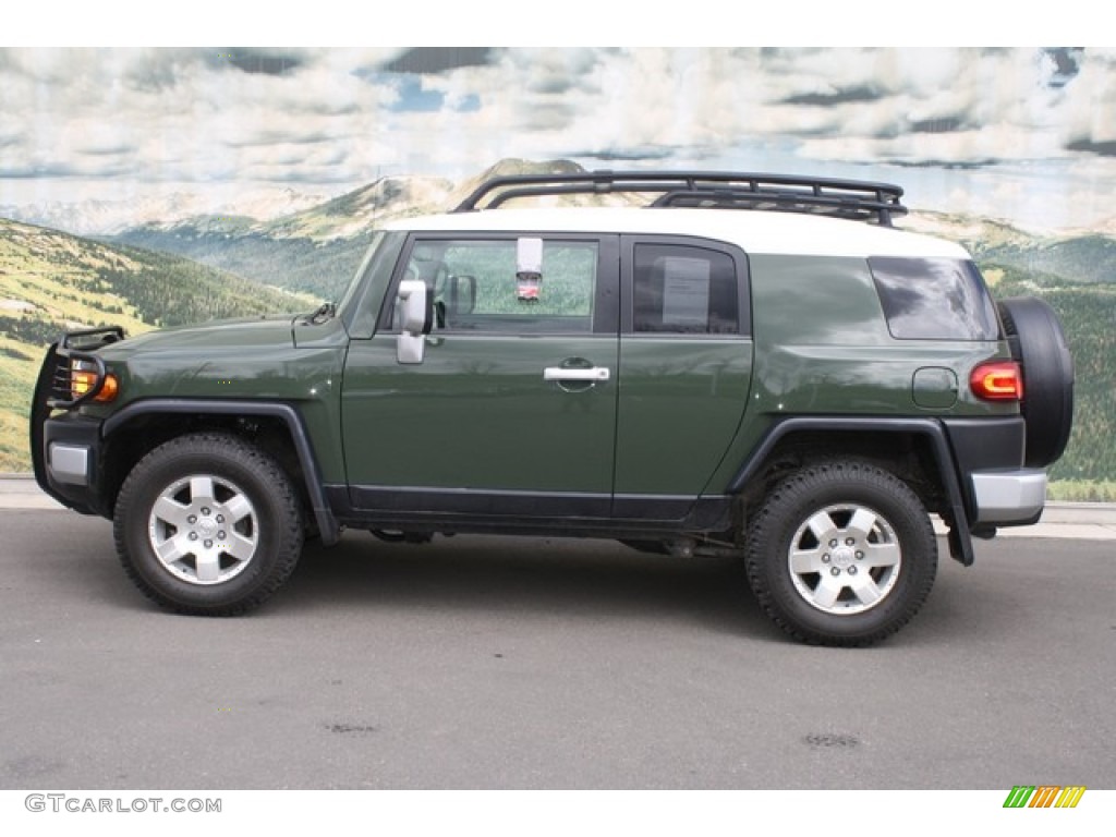 Army Green 2010 Toyota FJ Cruiser 4WD Exterior Photo #80822837