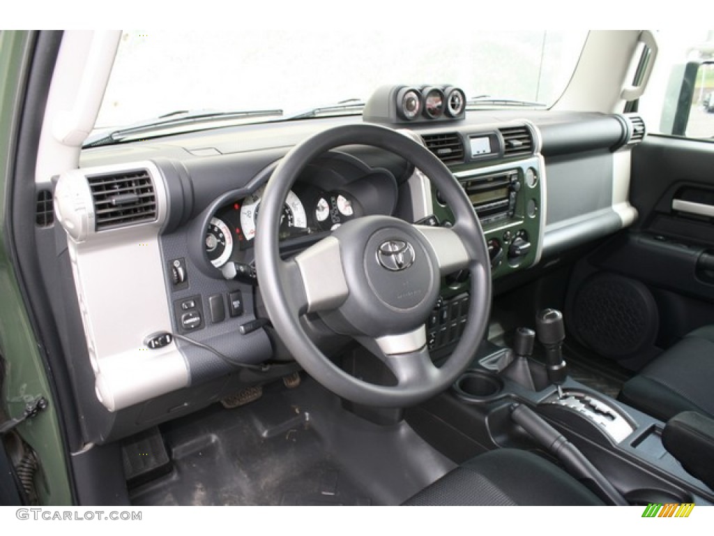 2010 Toyota FJ Cruiser 4WD Dark Charcoal Dashboard Photo #80822890