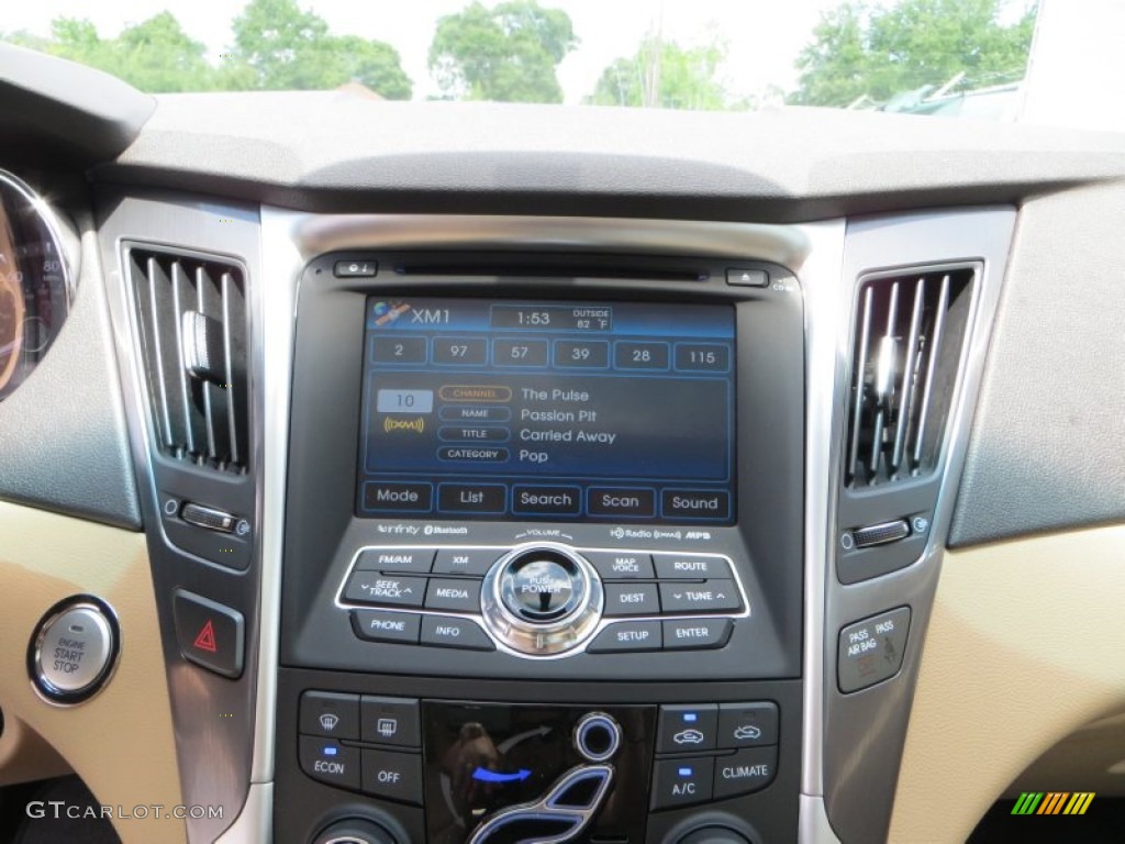 2013 Hyundai Sonata Hybrid Limited Controls Photo #80823461