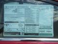 2013 Hyundai Sonata Hybrid Limited Window Sticker