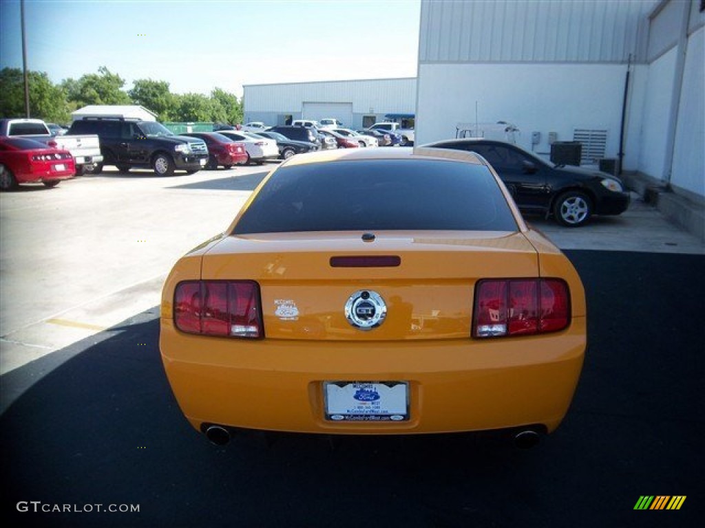 2008 Mustang GT/CS California Special Coupe - Grabber Orange / Dark Charcoal/Medium Parchment photo #8