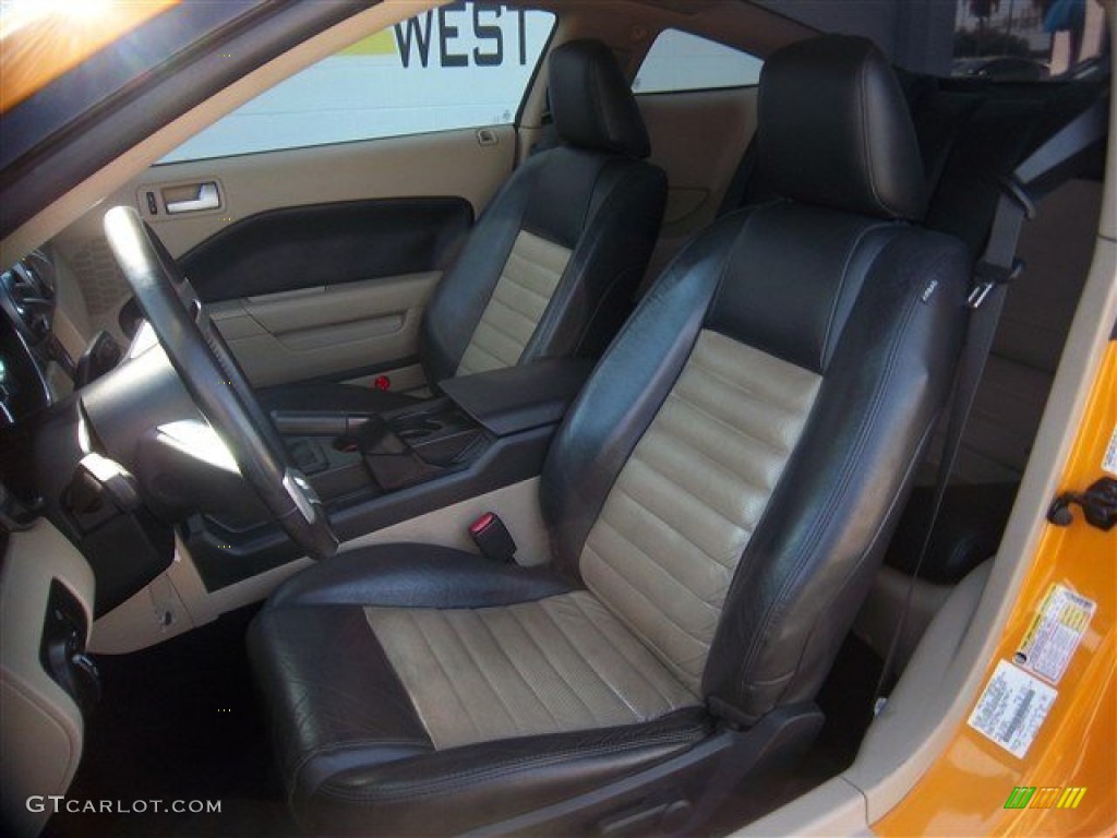 2008 Mustang GT/CS California Special Coupe - Grabber Orange / Dark Charcoal/Medium Parchment photo #14
