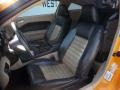 2008 Ford Mustang Dark Charcoal/Medium Parchment Interior Front Seat Photo