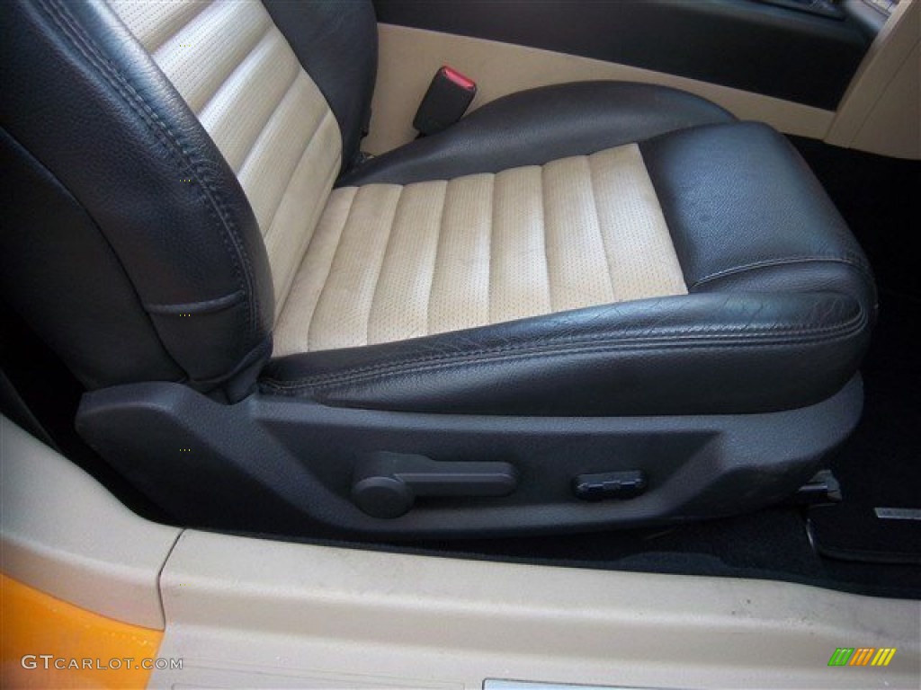 2008 Mustang GT/CS California Special Coupe - Grabber Orange / Dark Charcoal/Medium Parchment photo #19