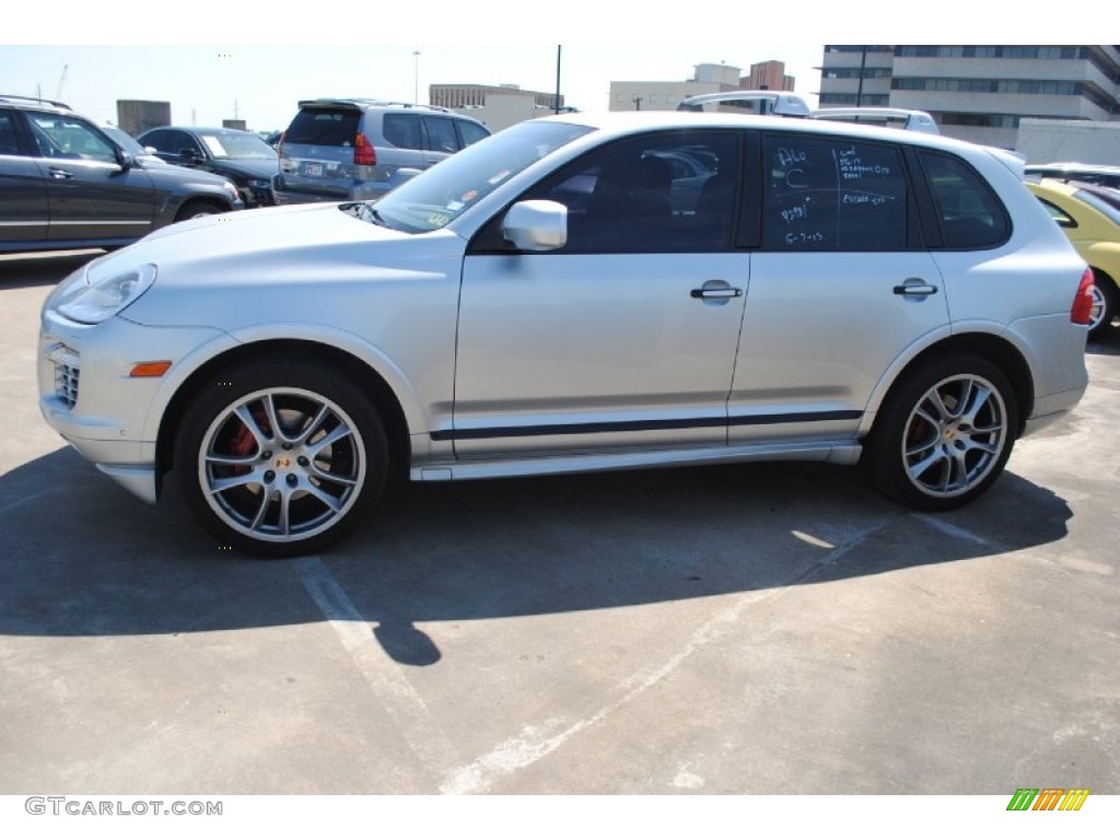Crystal Silver Metallic 2008 Porsche Cayenne GTS Exterior Photo #80824768