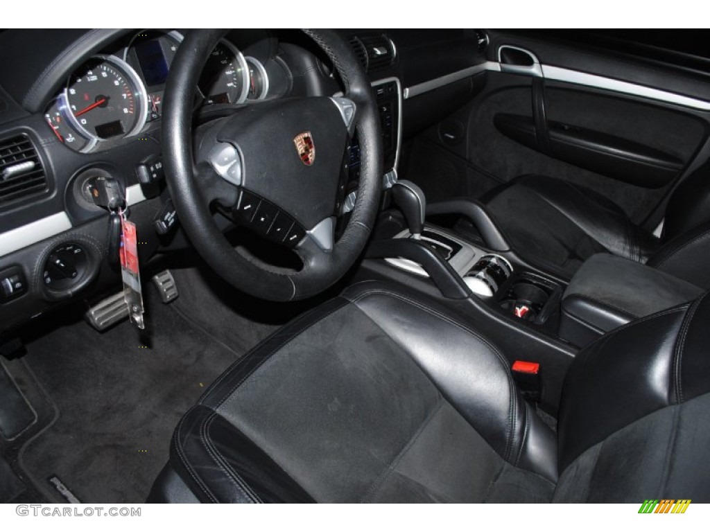 2008 Cayenne GTS - Crystal Silver Metallic / Black w/ Alcantara Seat Inlay photo #11