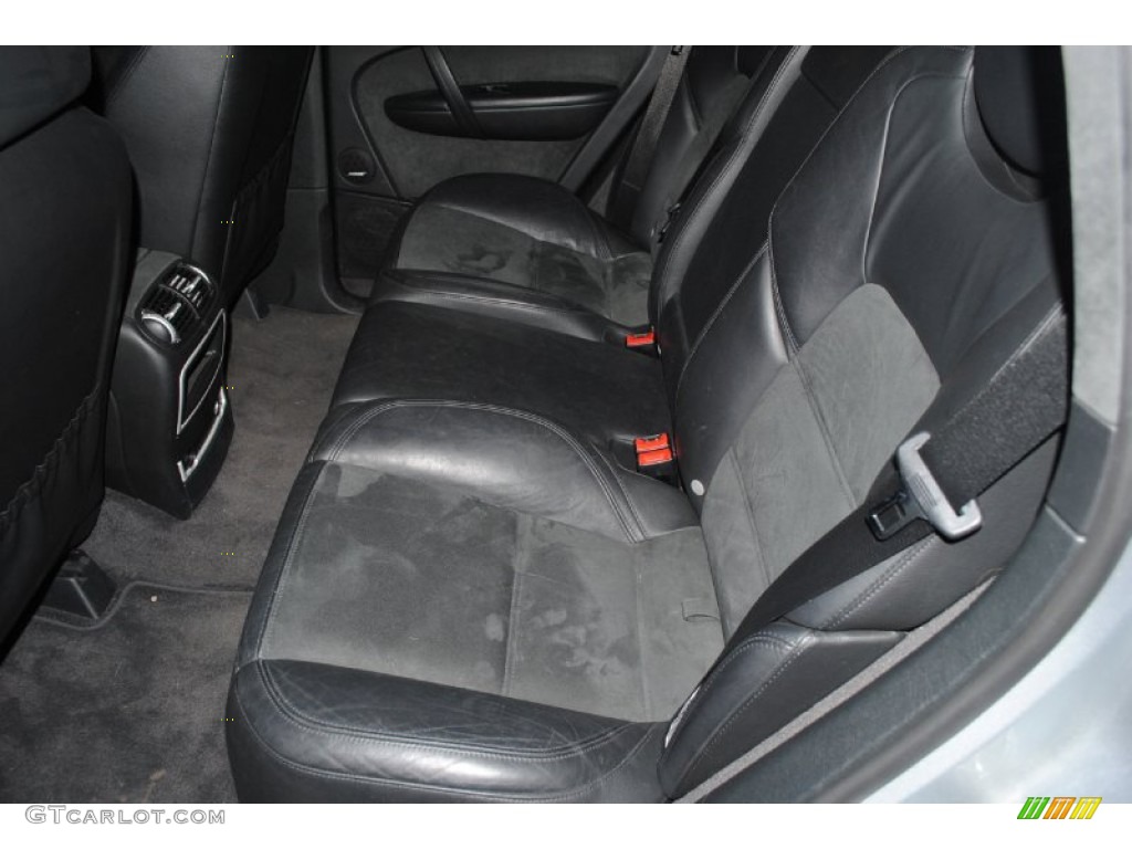 Black w/ Alcantara Seat Inlay Interior 2008 Porsche Cayenne GTS Photo #80825173