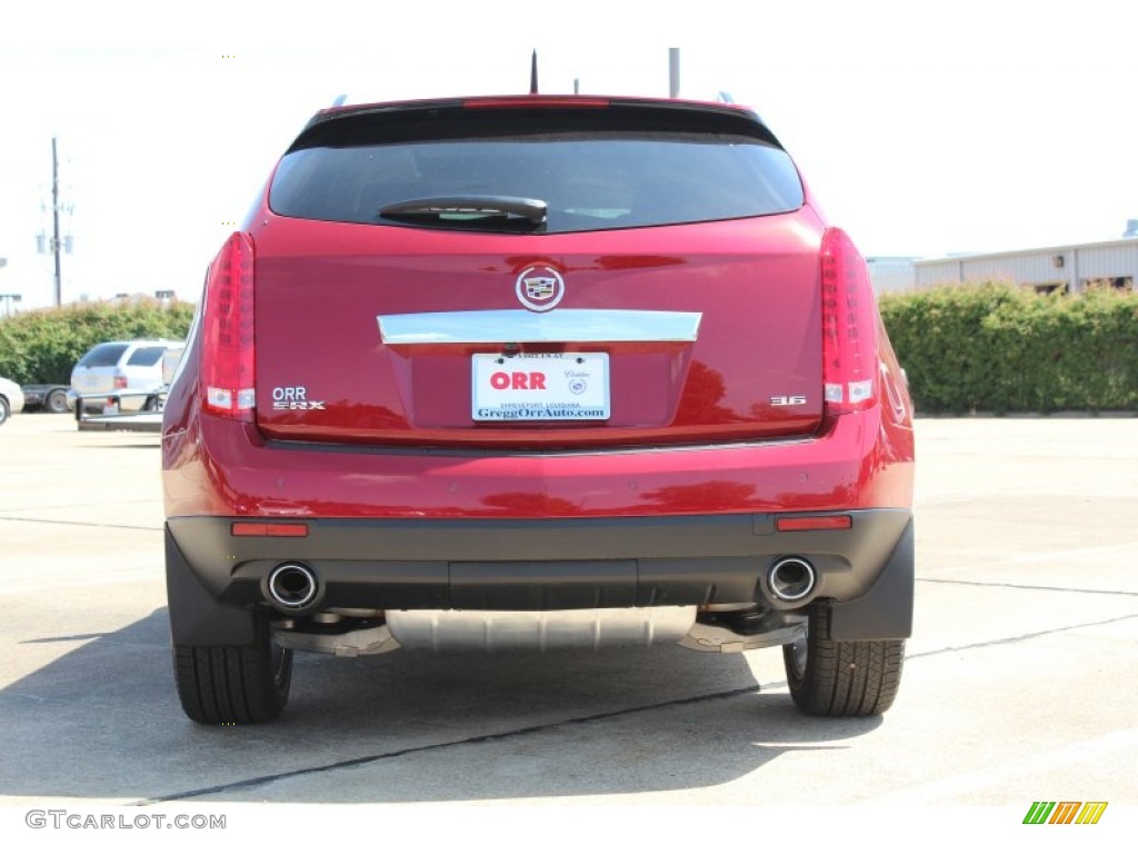 2013 SRX Performance FWD - Crystal Red Tintcoat / Shale/Brownstone photo #8