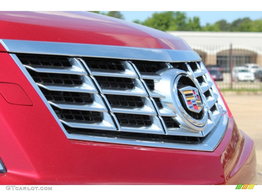 2013 SRX Performance FWD - Crystal Red Tintcoat / Shale/Brownstone photo #9