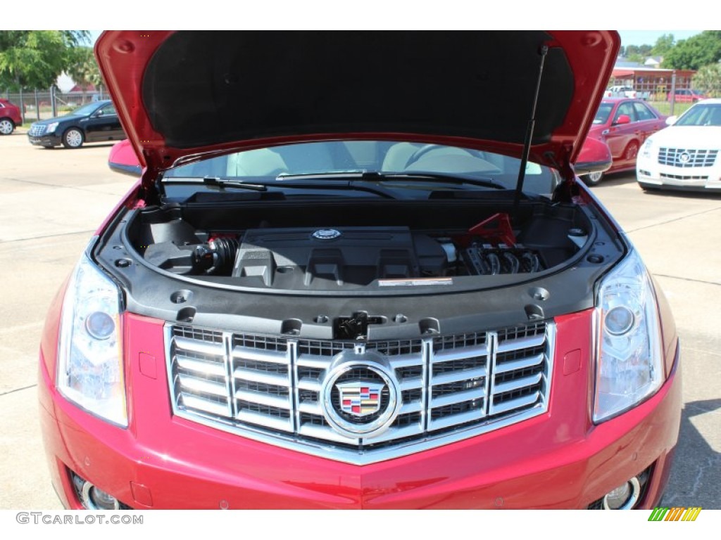 2013 SRX Performance FWD - Crystal Red Tintcoat / Shale/Brownstone photo #10