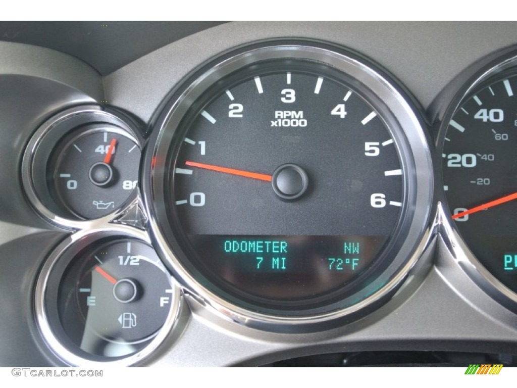 2013 Silverado 1500 LT Extended Cab 4x4 - Summit White / Ebony photo #14