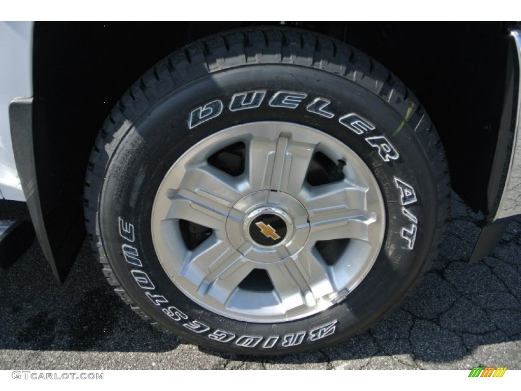 2013 Silverado 1500 LT Extended Cab 4x4 - Summit White / Ebony photo #20