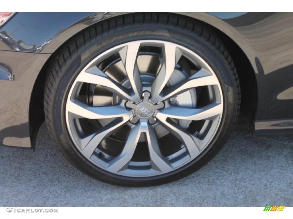 2013 A6 3.0T quattro Sedan - Oolong Gray Metallic / Black photo #4