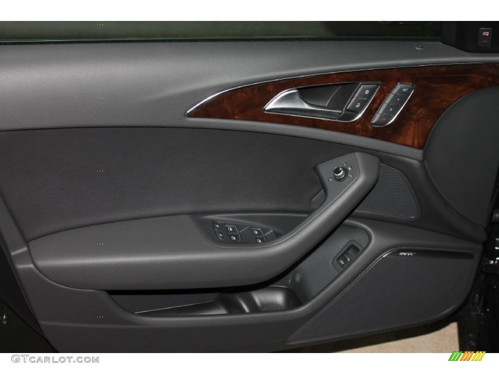 2013 A6 3.0T quattro Sedan - Oolong Gray Metallic / Black photo #12