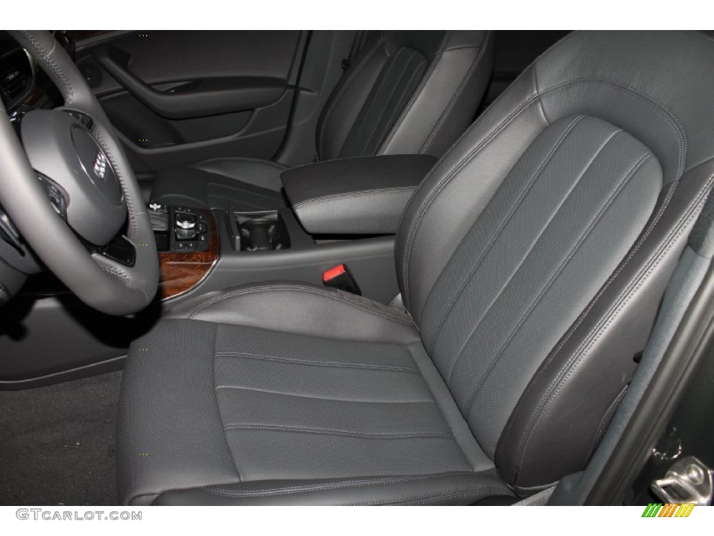 2013 A6 3.0T quattro Sedan - Oolong Gray Metallic / Black photo #15
