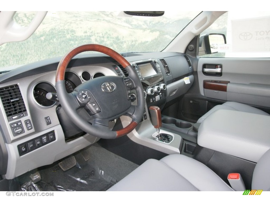 Graphite Interior 2013 Toyota Sequoia Platinum 4WD Photo #80827036