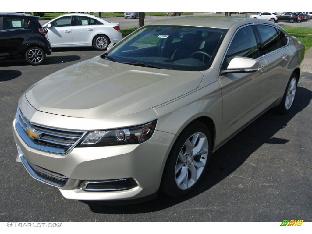2014 Impala LT - Champagne Silver Metallic / Jet Black photo #2