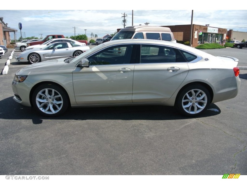 Champagne Silver Metallic 2014 Chevrolet Impala LT Exterior Photo #80828135