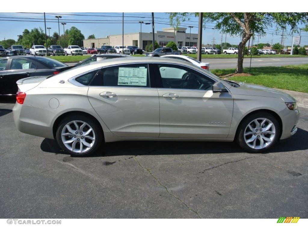 Champagne Silver Metallic 2014 Chevrolet Impala LT Exterior Photo #80828193