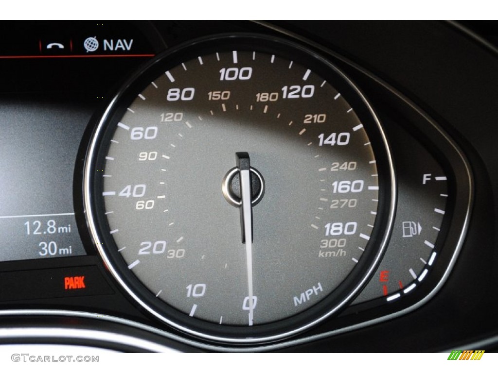 2013 Audi S6 4.0 TFSI quattro Sedan Gauges Photo #80828223
