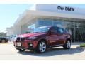 Vermilion Red Metallic 2009 BMW X6 xDrive35i