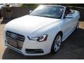 Glacier White Metallic - S5 3.0 TFSI quattro Convertible Photo No. 3