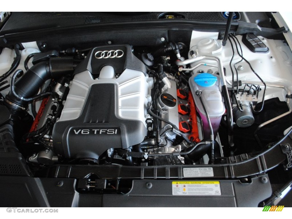 2013 Audi S5 3.0 TFSI quattro Convertible 3.0 Liter FSI Supercharged DOHC 24-Valve VVT V6 Engine Photo #80829770