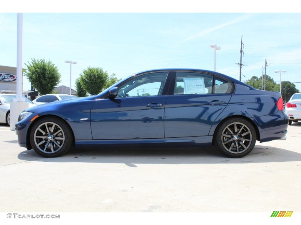 Deep Sea Blue Metallic 2011 BMW 3 Series 328i Sedan Exterior Photo #80829949