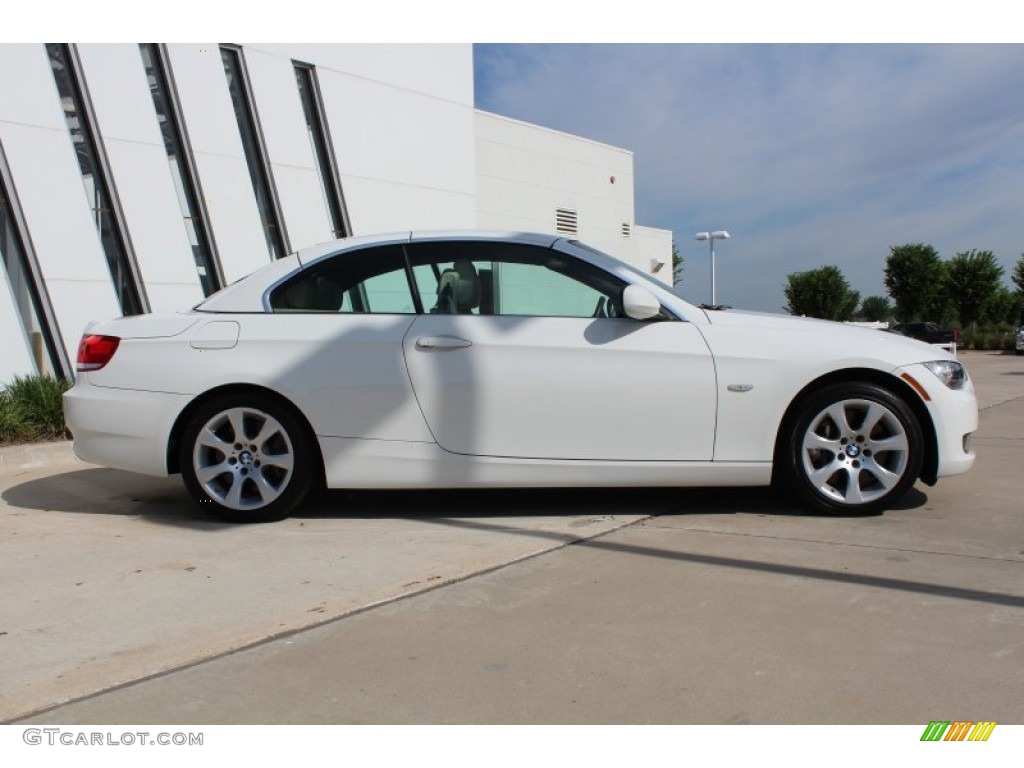 2010 3 Series 335i Convertible - Alpine White / Cream Beige photo #6