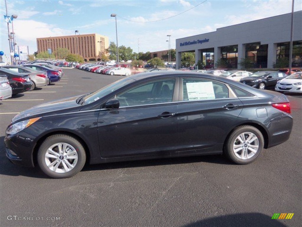 2013 Sonata GLS - Pacific Blue Pearl / Gray photo #4