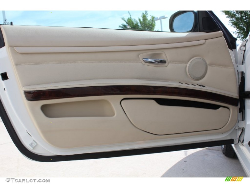 2010 3 Series 335i Convertible - Alpine White / Cream Beige photo #17