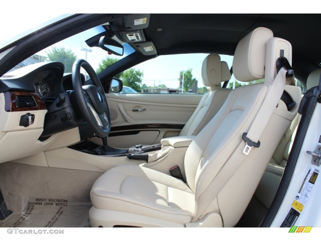 2010 3 Series 335i Convertible - Alpine White / Cream Beige photo #18