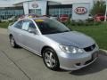 2004 Satin Silver Metallic Honda Civic EX Coupe  photo #1